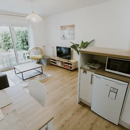 4 Couchages + Jardinet +parking Apartamento *